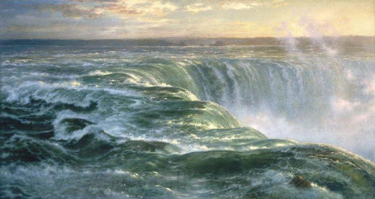 Louis Remy Mignot Niagara France oil painting art